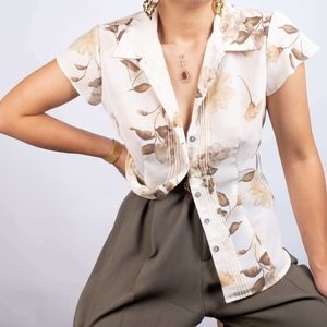 Chiffon Floral Blouse